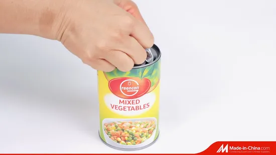 Fresh Vegetable Canned Mixed Vegetables (carrot, sweet corn, green peas) with Good Quality