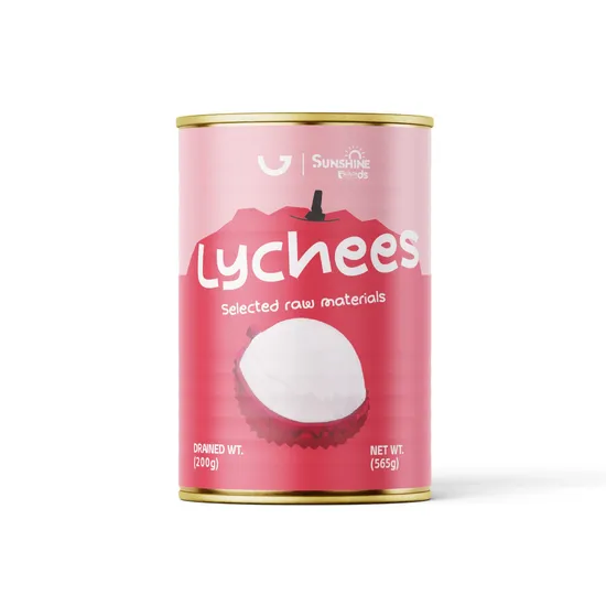 Canned Lychee Whole in Syrup